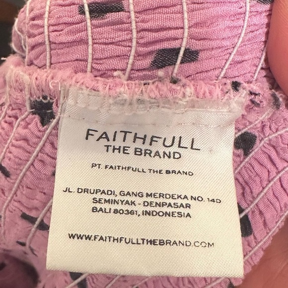 Faithful the brand margherita mini Polka dot dress - Picture 7 of 7